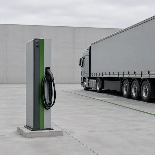 Infrastructure de recharge poids lourds : anticiper les bornes quand votre flotte passera à l'électrique